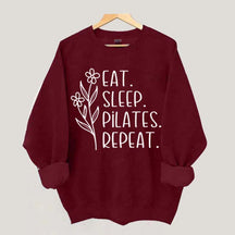 Floral Pilates Instructor Sweatshirt