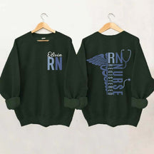 Personalized Registered Nurse Sweatshirt