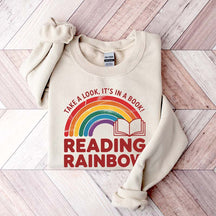 Take a Look It's in a Book Sweatshirt
