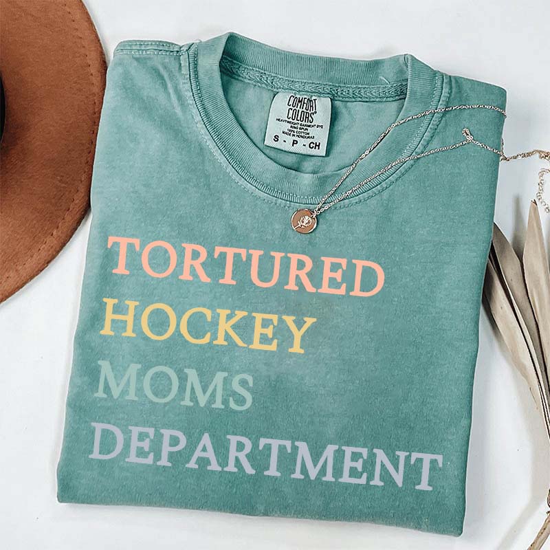 Custom Hockey Mom Sports Game Day T-Shirt