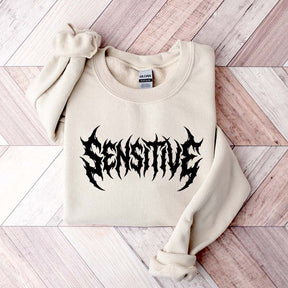 Sensitive Feminist Workout Retro Sweatshirt