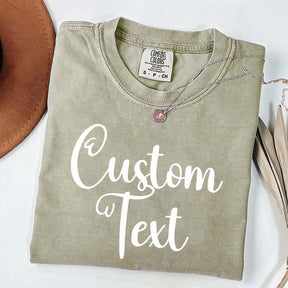 Custom Text T-Shirt