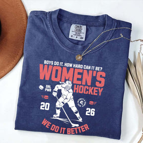 Hockey Lover Merch Feminist T-Shirt