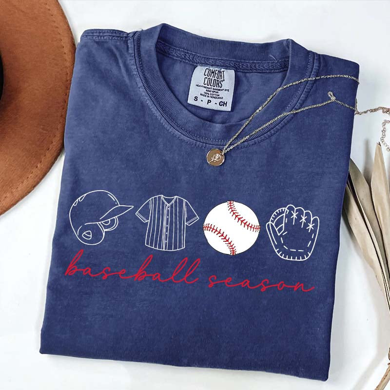 Game Day Cut Baseball Season T-Shirt
