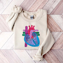 Heart Anatomy Sweatshirt