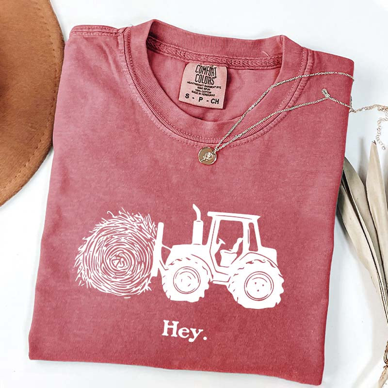 Funny Tractor Hay Pun T-Shirt