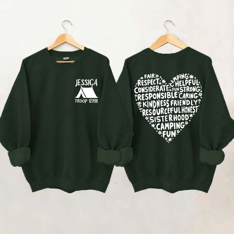 Custom Camp Sweatshirt
