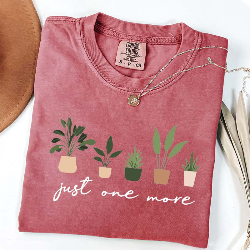 Just One More Botanical T-Shirt