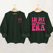 Personalized In My Softball Era Sweatshirt