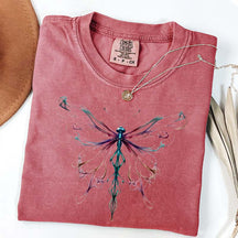 Comfort Color Bright Golden Butterfly T-Shirt
