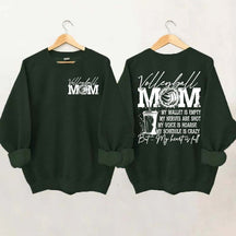 Volleyball Mom My Wallet is Empty Sweatshirt