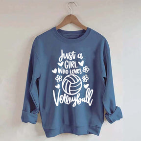 Floral Volleyball Sweatshirt