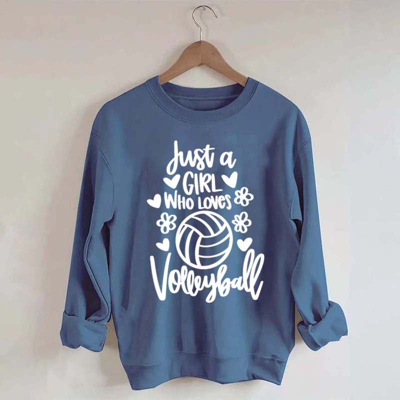 Floral Volleyball Sweatshirt