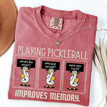 Pickleball Player Comfort Colors T-Shirt