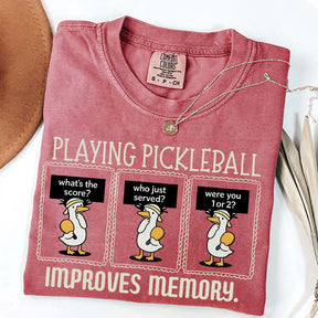 Pickleball Player Comfort Colors T-Shirt