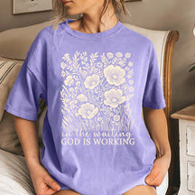 Vintage Floral Bible Verse T-Shirt