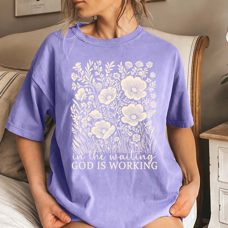 Vintage Floral Bible Verse T-Shirt