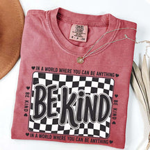 Checkered Be Kind T-Shirt
