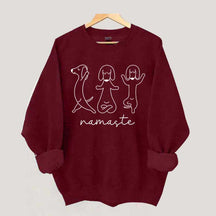 Dog Yoga Namaste Sweatshirt