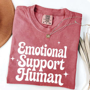 Emotional Support Human Minimalist T-Shirt