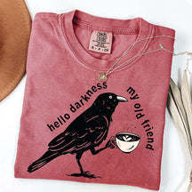 Raven Crow Coffee T-Shirt