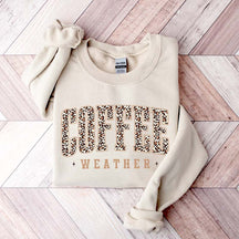 Retro Coffee Weather Lover Sweatshirt