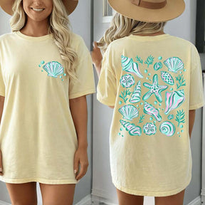 Summer Seashells Comfort Colors T-Shirt