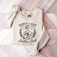 Cute Oops I Got Another Book Sweatshirt