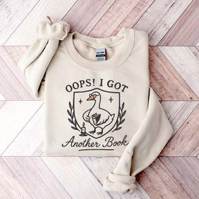 Cute Oops I Got Another Book Sweatshirt
