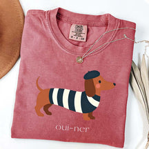 Oui-Ner Sausage Dog T-Shirt