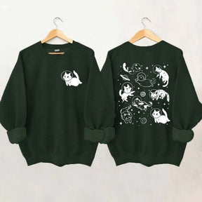 Cats in Space Sweatshirt