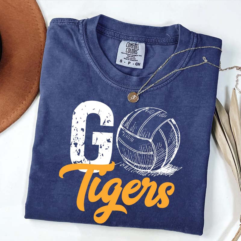 Custom Go Team Volleyball T-Shirt