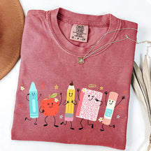 Cute School Supplies Comfort Colors T-Shirt
