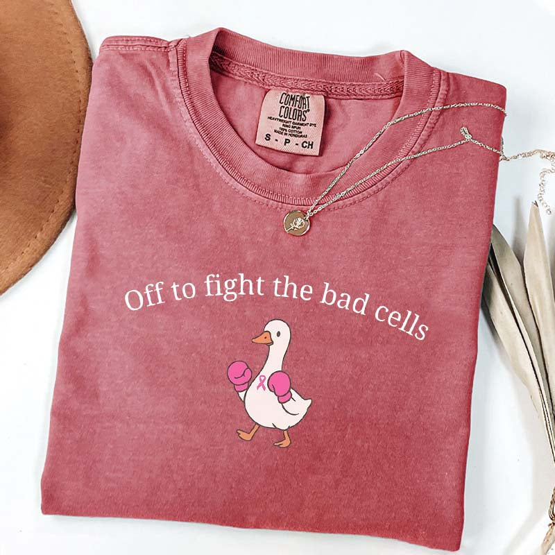 Off To Fight The Bad Cells T-Shirt