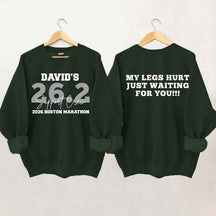 Custom Marathon Support Crew Sweatshirt