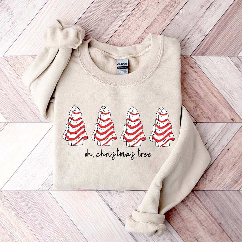 Retro Oh Christmas Tree Sweatshirt