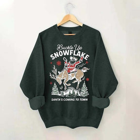 Santa's Coming To Town Sweatshirt