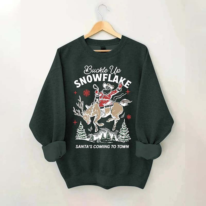 Santa's Coming To Town Sweatshirt