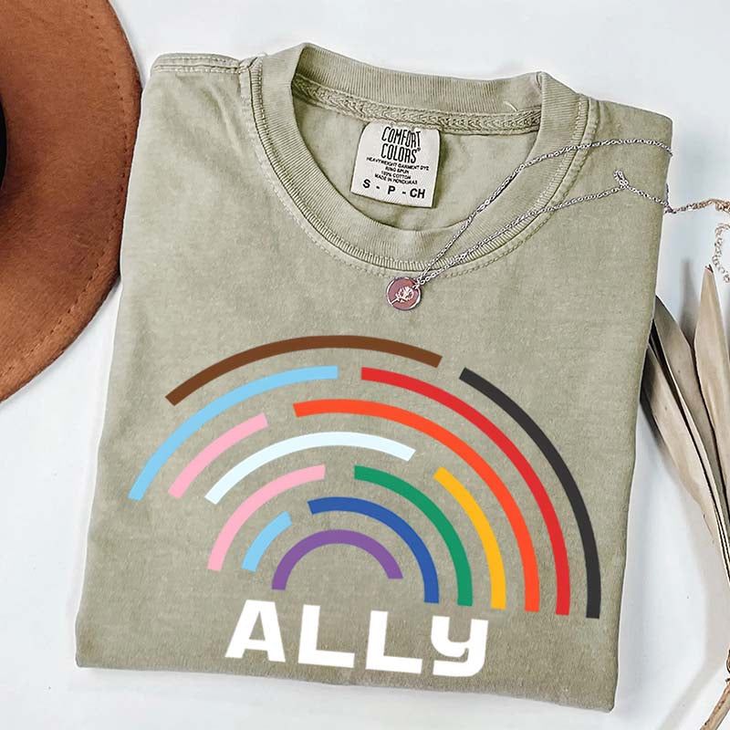 Comfort Colors LGBTQ Ally T-Shirt