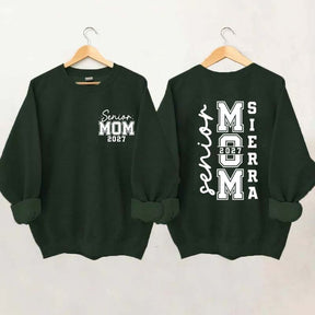 Custom Graduation Senior Mom 2027 Sweatshirt