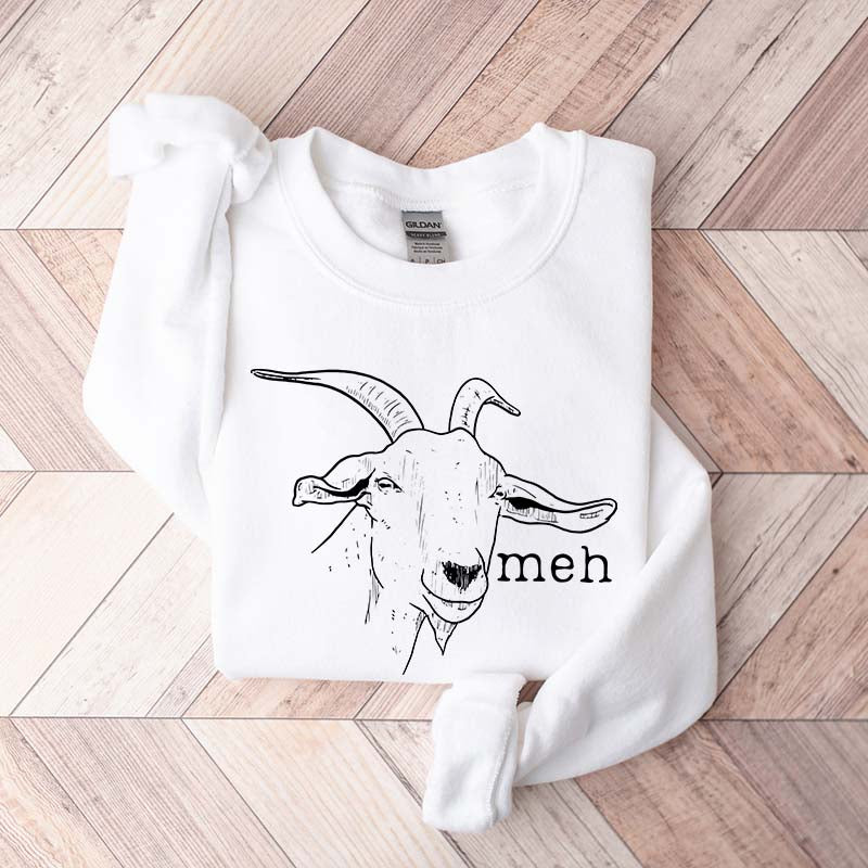 Meh Goat Sweatshirt