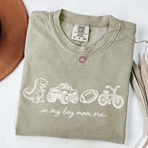In My Boy Mom Era Football Monster Truck T-Shirt