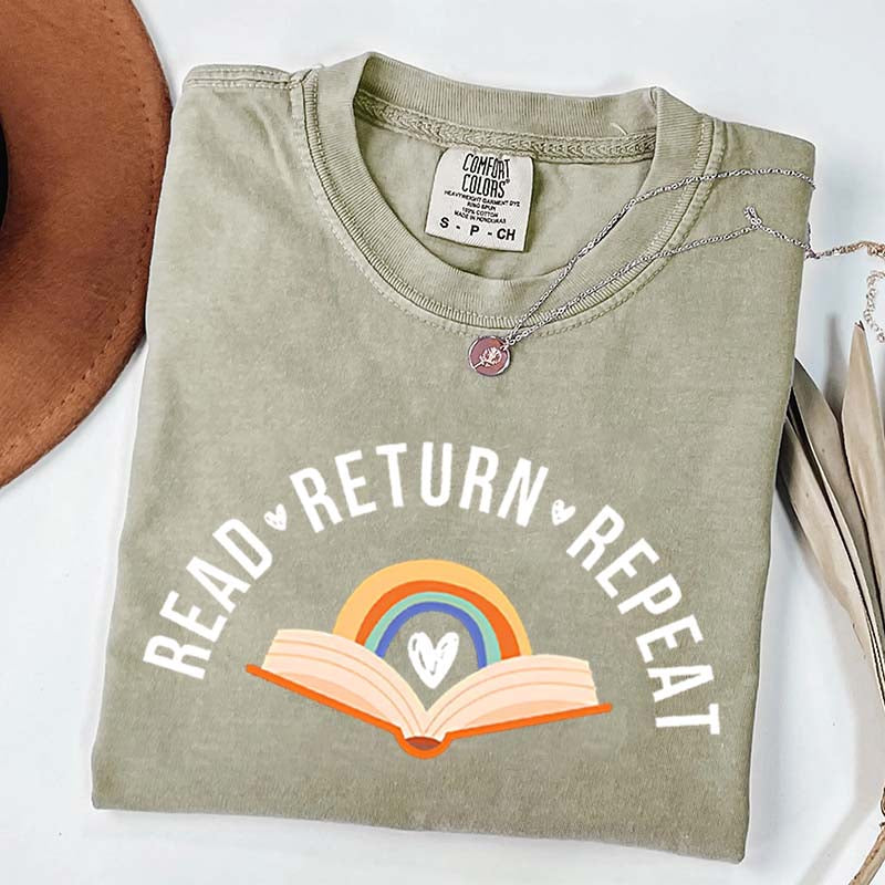 Read Return Repeat Cute T-Shirt
