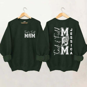 Custom Track and Field Mom Sweatshirt