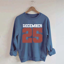 Retro December 25 Christmas Sweatshirt
