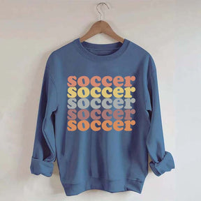 Soccer Repeat Funny Sweatshirt