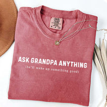 Custom Ask Grandpa Anything T-Shirt