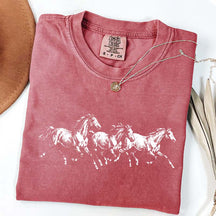 Wild Horses Running T-Shirt