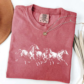 Wild Horses Running T-Shirt