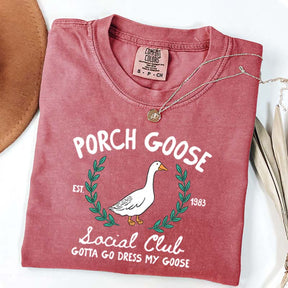 Porch Goose Social Club Est 1983 T-Shirt